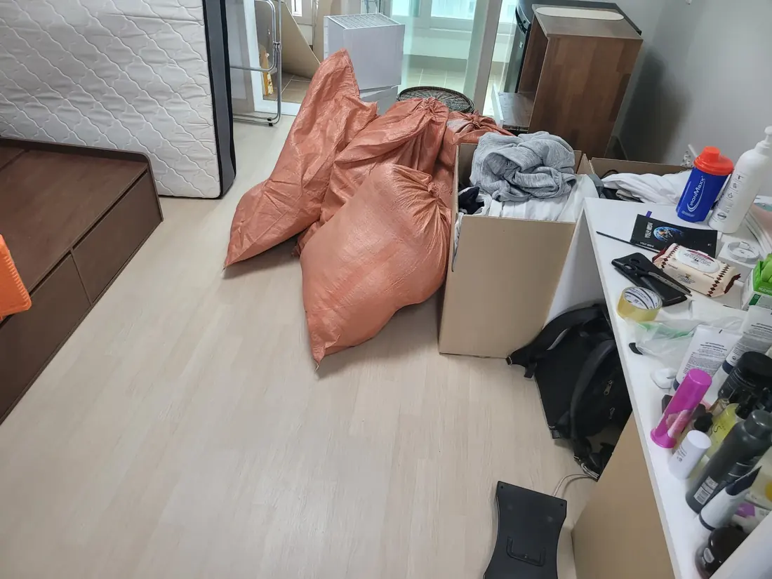 유품정리 1톤비용 관련 정리 현장 사진